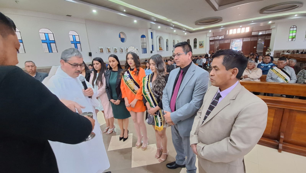 MISA DE ACCIÓN DE GRACIAS POR LOS 153 AÑOS DE PARROQUIALIZACIÓN